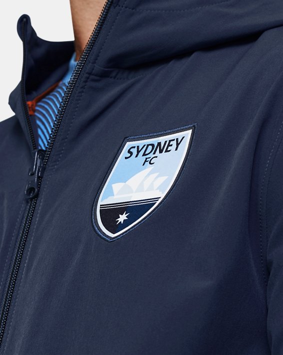 Men's SFC Challenger Storm Shell Jacket in Blue image number 3
